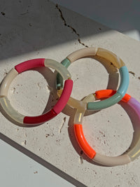 Armband Arc En Ciel - Fuchsia